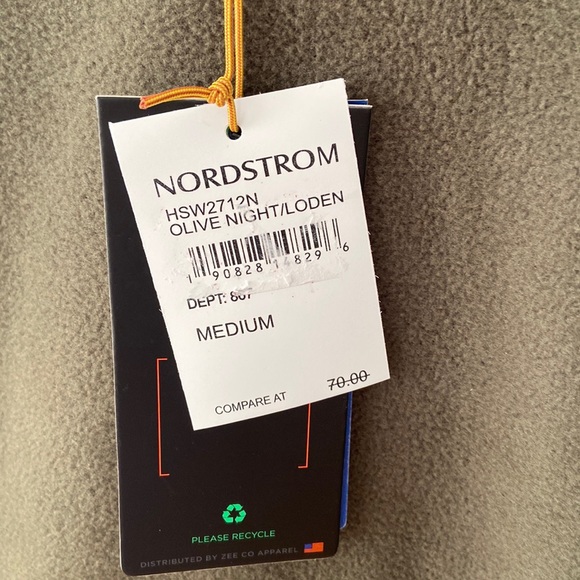 NWT HAWKE&CO MEN’S FLEECE JACKET - Picture 5 of 11